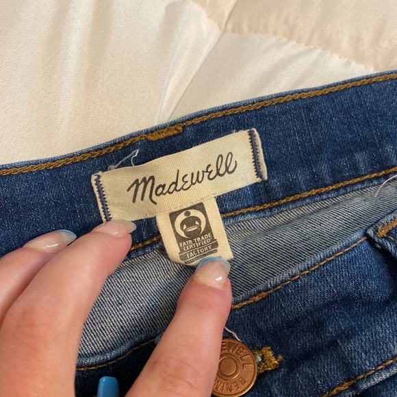 Madewell 11” High Rise Skinny Jeans - Picture 4 of 6